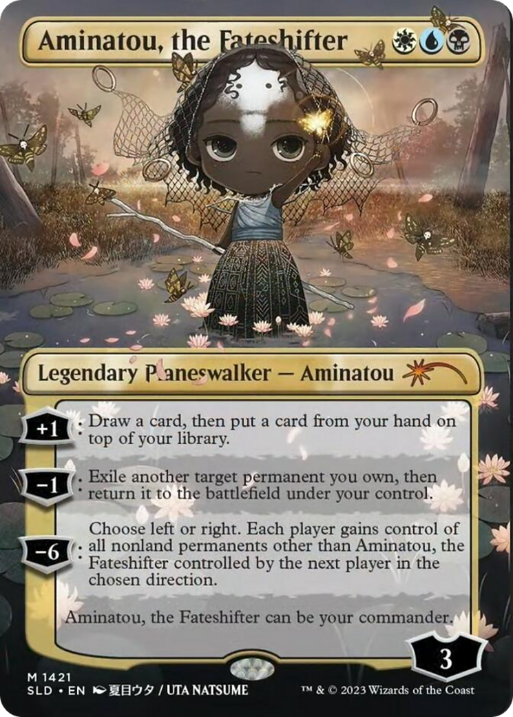 Aminatou, the Fateshifter (Rainbow Foil) [Secret Lair Drop Series] - Trinity Hobby