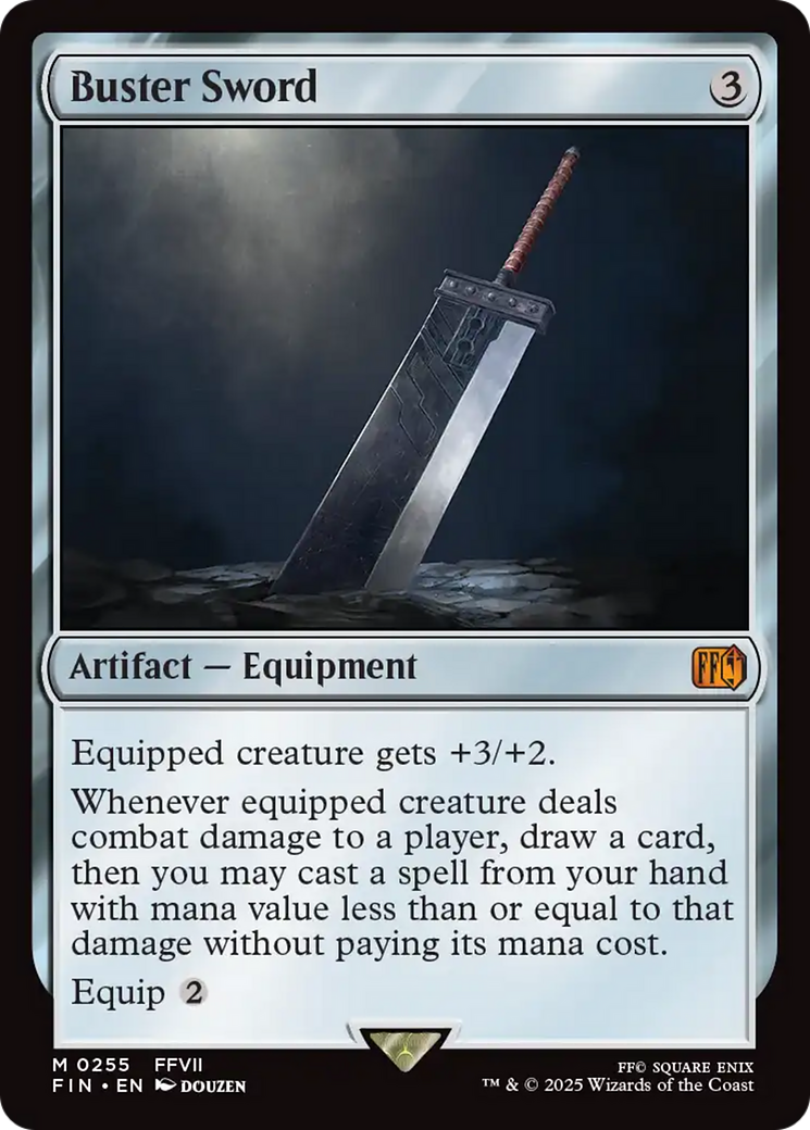 Buster Sword  (FIN-255) - [FINAL FANTASY] - Trinity Hobby