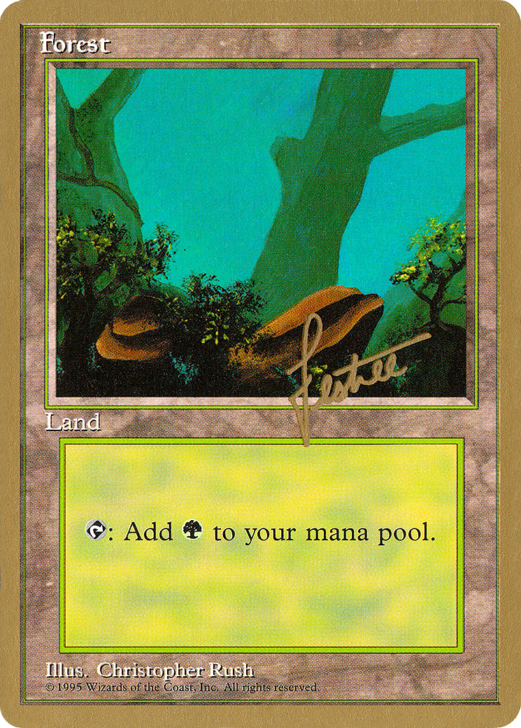 Forest (bl377) (Bertrand Lestree) [Ensemble collector Pro Tour] 