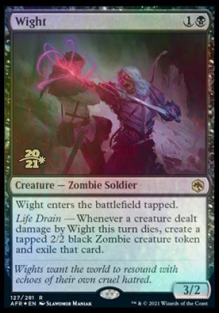 Wight [Dungeons & Dragons: Adventures in the Forgotten Realms Prerelease Promos] - Trinity Hobby