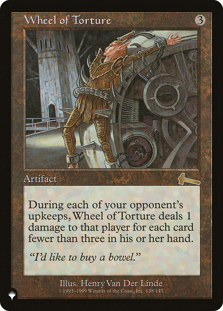 Wheel of Torture [The List] - Trinity Hobby
