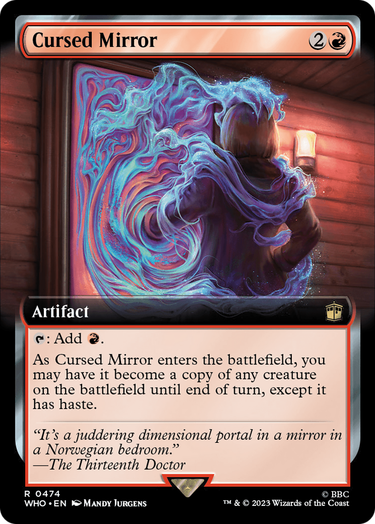 Cursed Mirror (Extended Art) [Doctor Who] - Trinity Hobby
