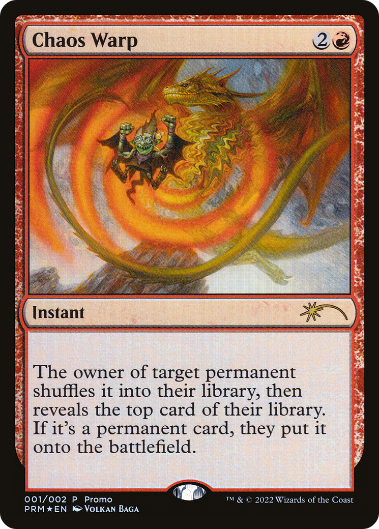Chaos Warp [Wizards Play Network 2024] - Trinity Hobby
