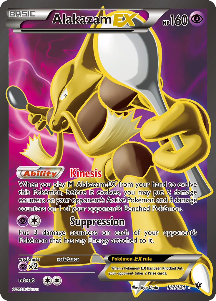 Alakazam EX (117/124) [XY: Fates Collide] - Trinity Hobby