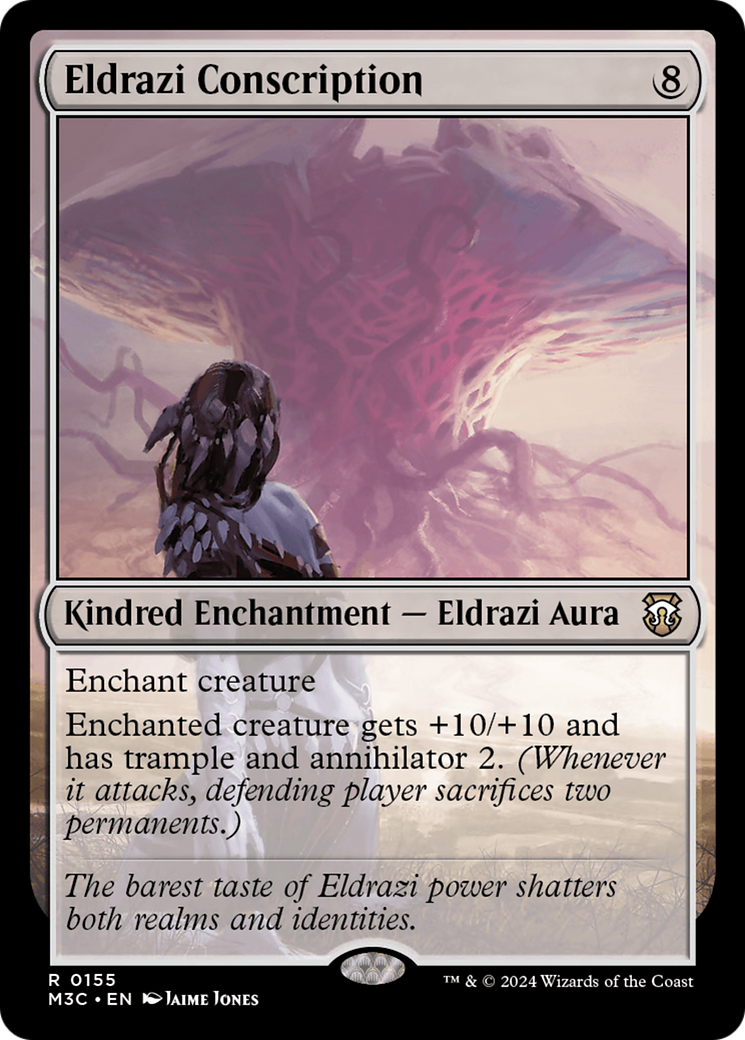 Eldrazi Conscription (Ripple Foil) [Modern Horizons 3 Commander] - Trinity Hobby