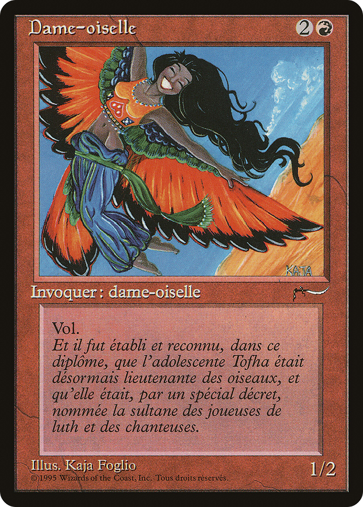 Bird Maiden (French) - "Dame-oiselle" [Renaissance] - Trinity Hobby