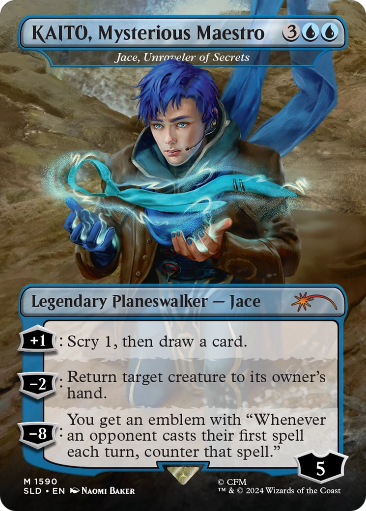 KAITO, Mysterious Maestro - Jace, Unraveler of Secrets [Secret Lair Drop Series] - Trinity Hobby