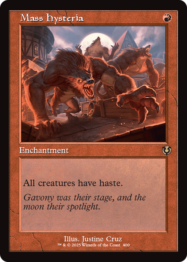 Mass Hysteria (Retro Frame) [Innistrad Remastered] - Trinity Hobby