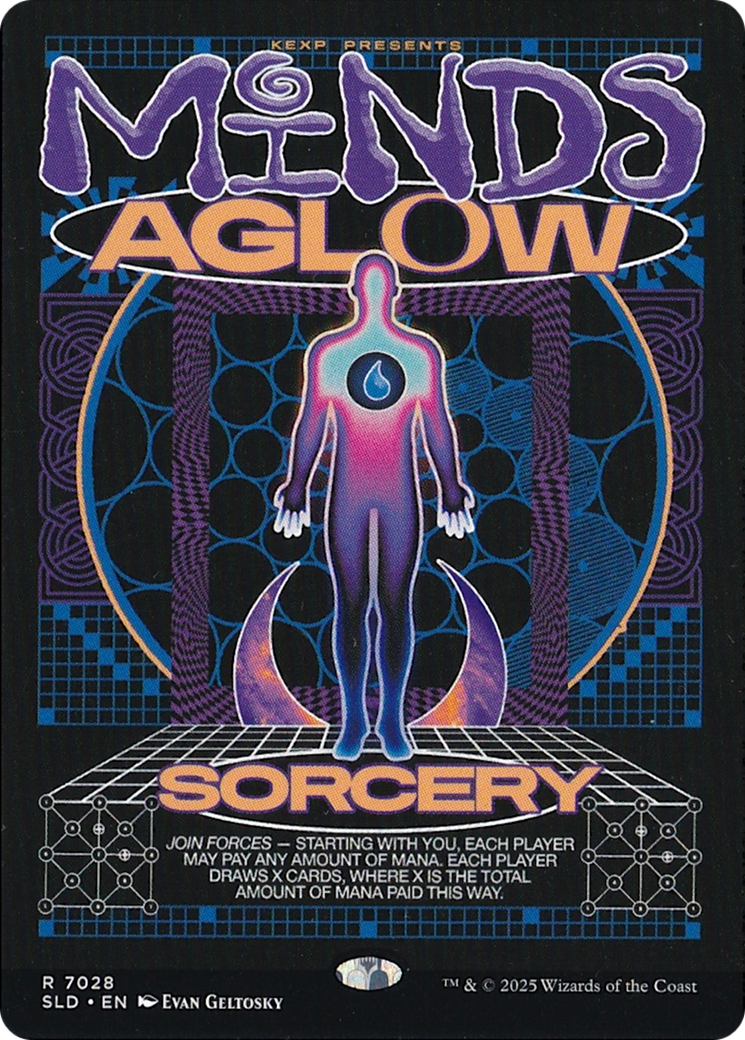 Minds Aglow  [Foil]  (SLD-7028) - [Secret Lair Drop] - Trinity Hobby