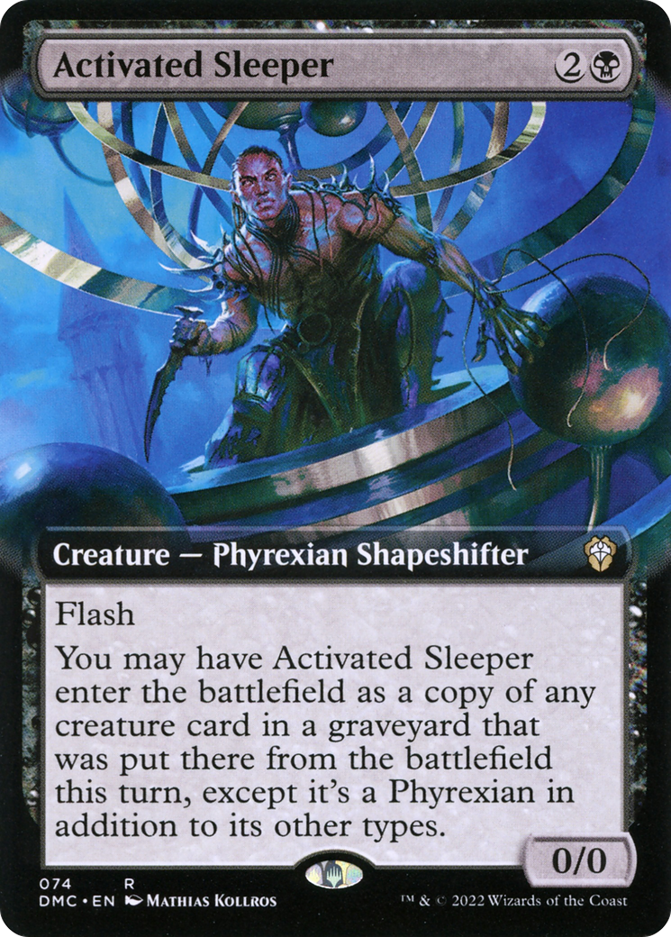 Activated Sleeper (Extended Art) [Dominaria United Commander] - Trinity Hobby