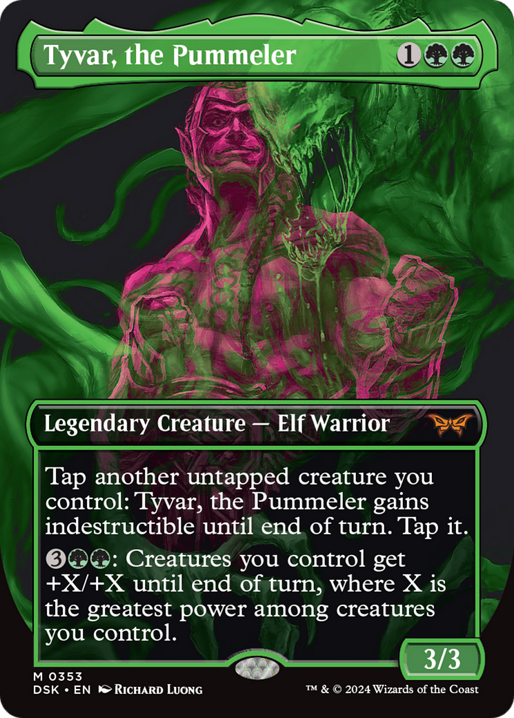 Tyvar, the Pummeler (Showcase) [Duskmourn: House of Horror] - Trinity Hobby