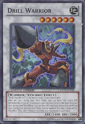Drill Warrior [DREV-ENSE1] Super Rare - Trinity Hobby