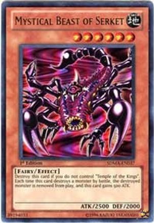 Mystical Beast of Serket [SDMA-EN037] Ultra Rare - Trinity Hobby
