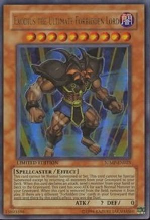 Exodius the Ultimate Forbidden Lord [JUMP-EN025] Ultra Rare - Trinity Hobby
