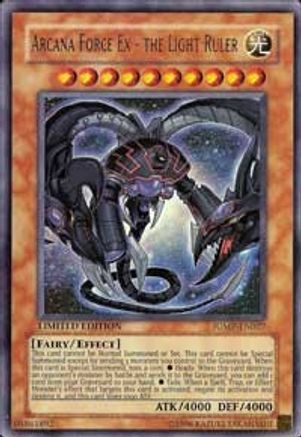 Arcana Force Ex - the Light Ruler [JUMP-EN027] Ultra Rare - Trinity Hobby