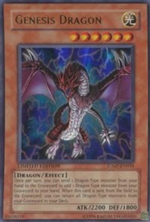 Genesis Dragon [JUMP-EN034] Ultra Rare - Trinity Hobby