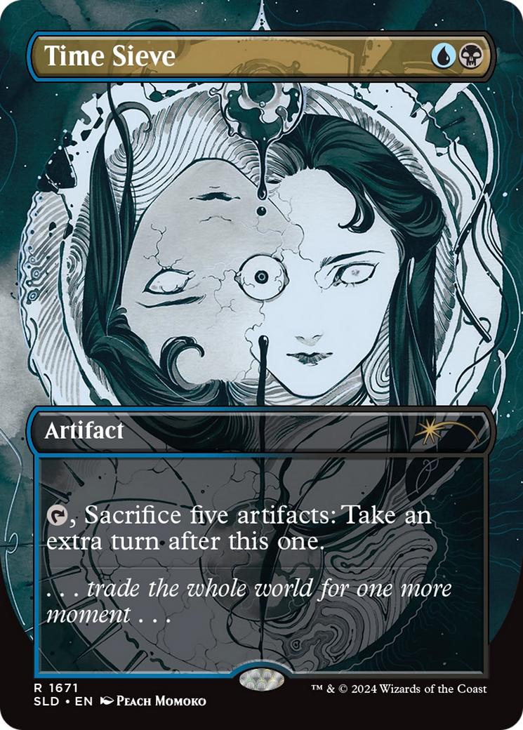 Time Sieve (SLD-1671) - [Secret Lair Drop] (Borderless) - Trinity Hobby
