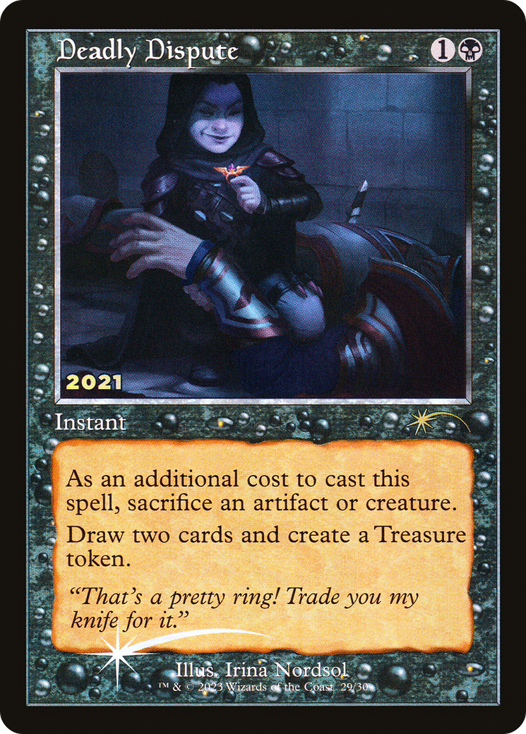 Deadly Dispute [30th Anniversary Promos] - Trinity Hobby