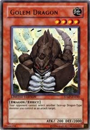 Golem Dragon [JUMP-EN040] Ultra Rare - Trinity Hobby