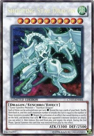Shooting Star Dragon [CT07-EN004] Secret Rare - Trinity Hobby