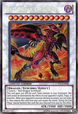 Red Nova Dragon [CT07-EN005] Secret Rare - Trinity Hobby