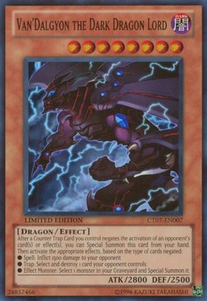 Van'Dalgyon The Dark Dragon Lord [CT07-EN007] Super Rare - Trinity Hobby