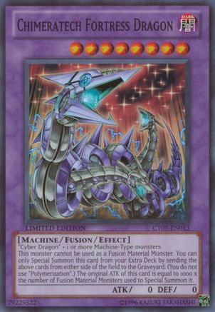 Chimeratech Fortress Dragon [CT07-EN013] Super Rare - Trinity Hobby