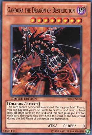 Gandora the Dragon of Destruction [CT07-EN020] Super Rare - Trinity Hobby