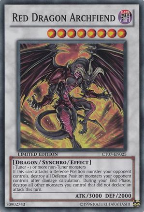Red Dragon Archfiend [CT07-EN025] Super Rare - Trinity Hobby
