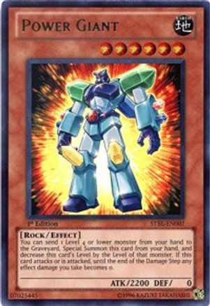Power Giant [STBL-EN007] Ultra Rare - Trinity Hobby