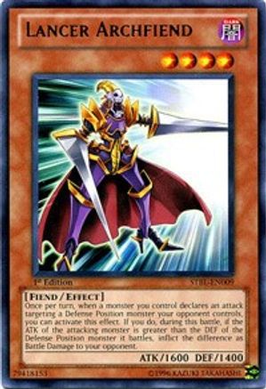 Lancer Archfiend [STBL-EN009] Rare - Trinity Hobby