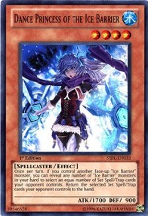Dance Princess of the Ice Barrier [STBL-EN033] Super Rare - Trinity Hobby