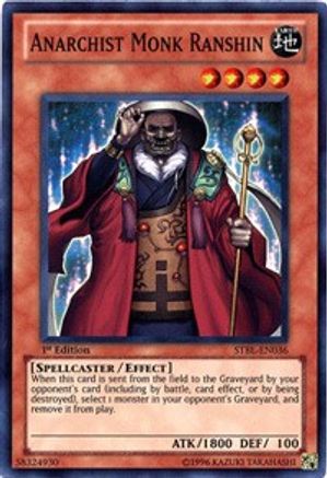 Anarchist Monk Ranshin [STBL-EN036] Super Rare - Trinity Hobby
