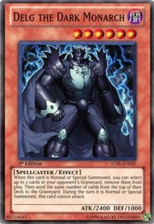 Delg the Dark Monarch [STBL-EN037] Super Rare - Trinity Hobby