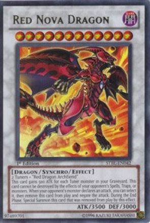 Red Nova Dragon [STBL-EN042] Ultra Rare - Trinity Hobby