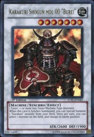 Karakuri Shogun mdl 00 Burei [STBL-EN043] Ultra Rare - Trinity Hobby