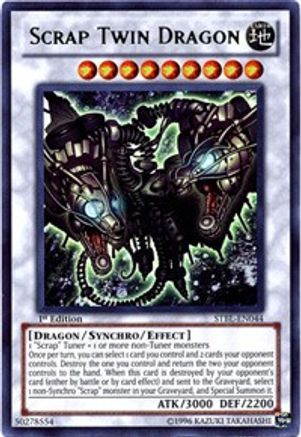Scrap Twin Dragon [STBL-EN044] Ultra Rare - Trinity Hobby