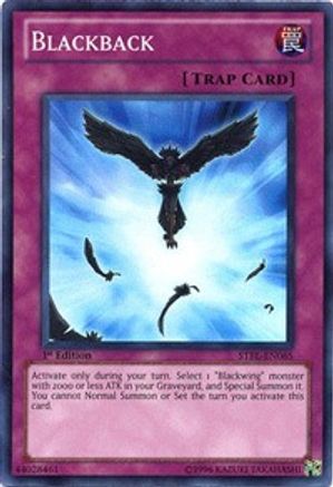 Blackback [STBL-EN065] Super Rare - Trinity Hobby