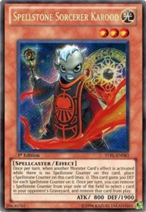 Spellstone Sorcerer Karood [STBL-EN083] Secret Rare - Trinity Hobby