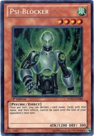 Psi-Blocker [STBL-EN086] Secret Rare - Trinity Hobby