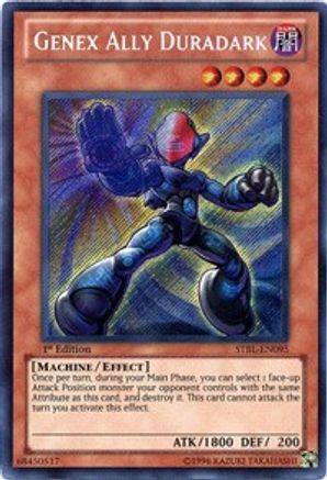 Genex Ally Duradark [STBL-EN095] Secret Rare - Trinity Hobby