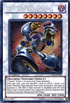 Genex Ally Axel [STBL-EN099] Secret Rare - Trinity Hobby