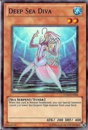 Deep Sea Diva [TU04-EN004] Super Rare - Trinity Hobby