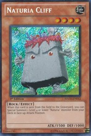 Naturia Cliff [HA03-EN012] Secret Rare - Trinity Hobby