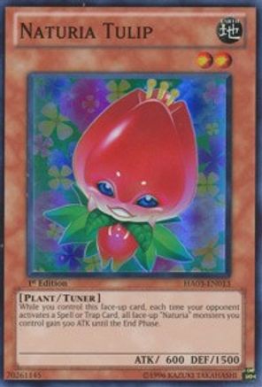 Naturia Tulip [HA03-EN013] Super Rare - Trinity Hobby