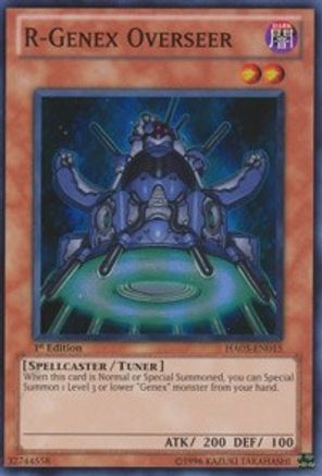 R-Genex Overseer [HA03-EN015] Super Rare - Trinity Hobby
