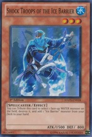 Shock Troops of the Ice Barrier [HA03-EN018] Super Rare - Trinity Hobby