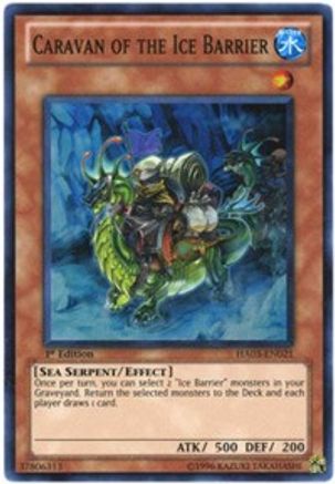 Caravan of the Ice Barrier [HA03-EN021] Super Rare - Trinity Hobby