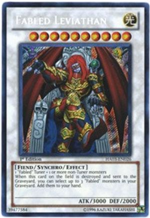 Fabled Leviathan [HA03-EN026] Secret Rare - Trinity Hobby
