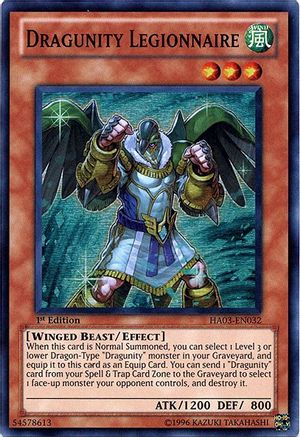 Dragunity Legionnaire [HA03-EN032] Super Rare - Trinity Hobby